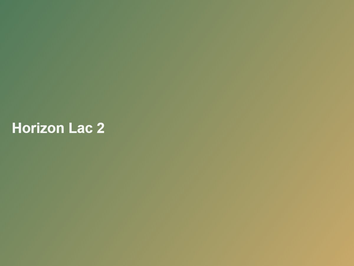 Programme Horizon Lac 2, S+2