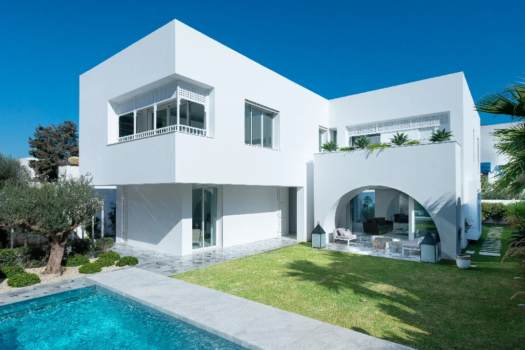 Villa Marsa, 4 chambres avec jardin